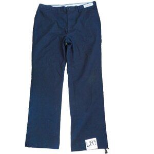 Aramark Men's Navy Blue Chino Work Pants 38 x 32